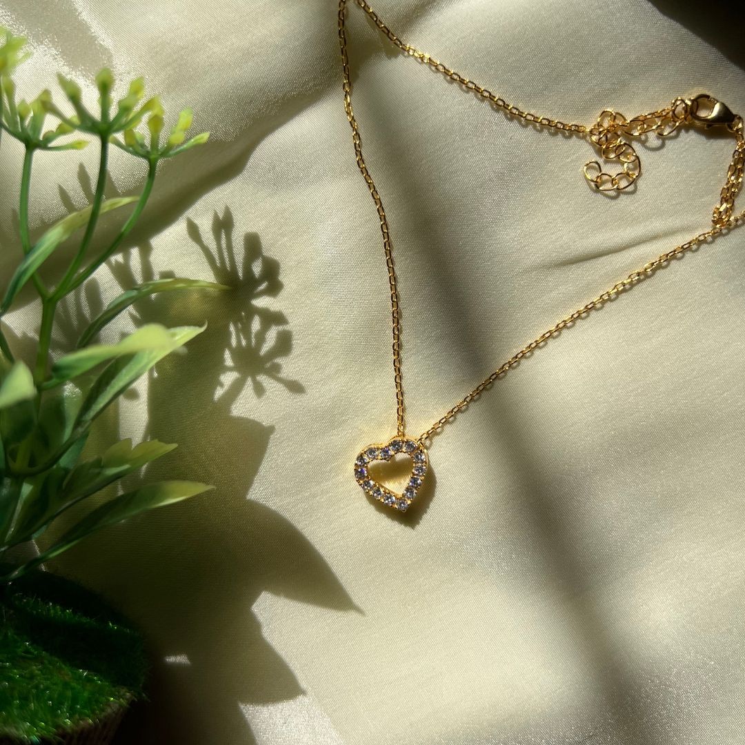 Halo Heart Pendant - 2