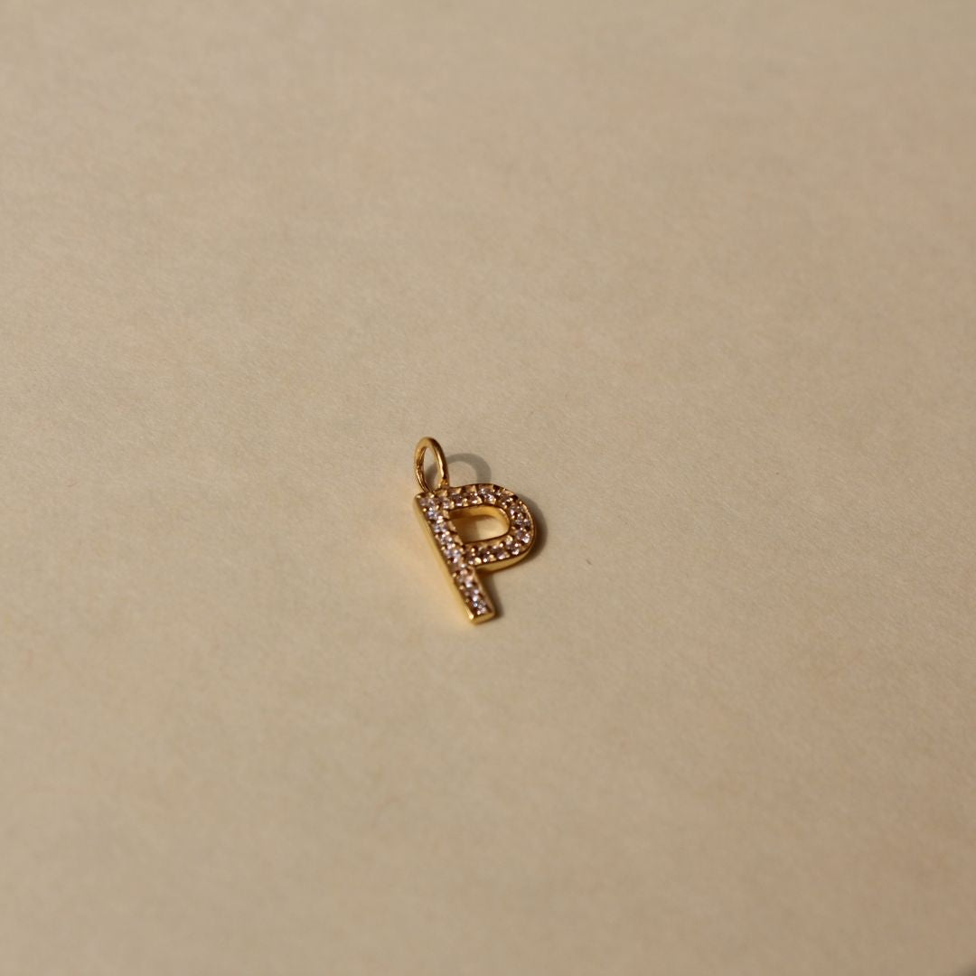 P Letter Charm - 1