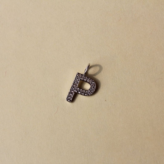 P Letter Charm - 2