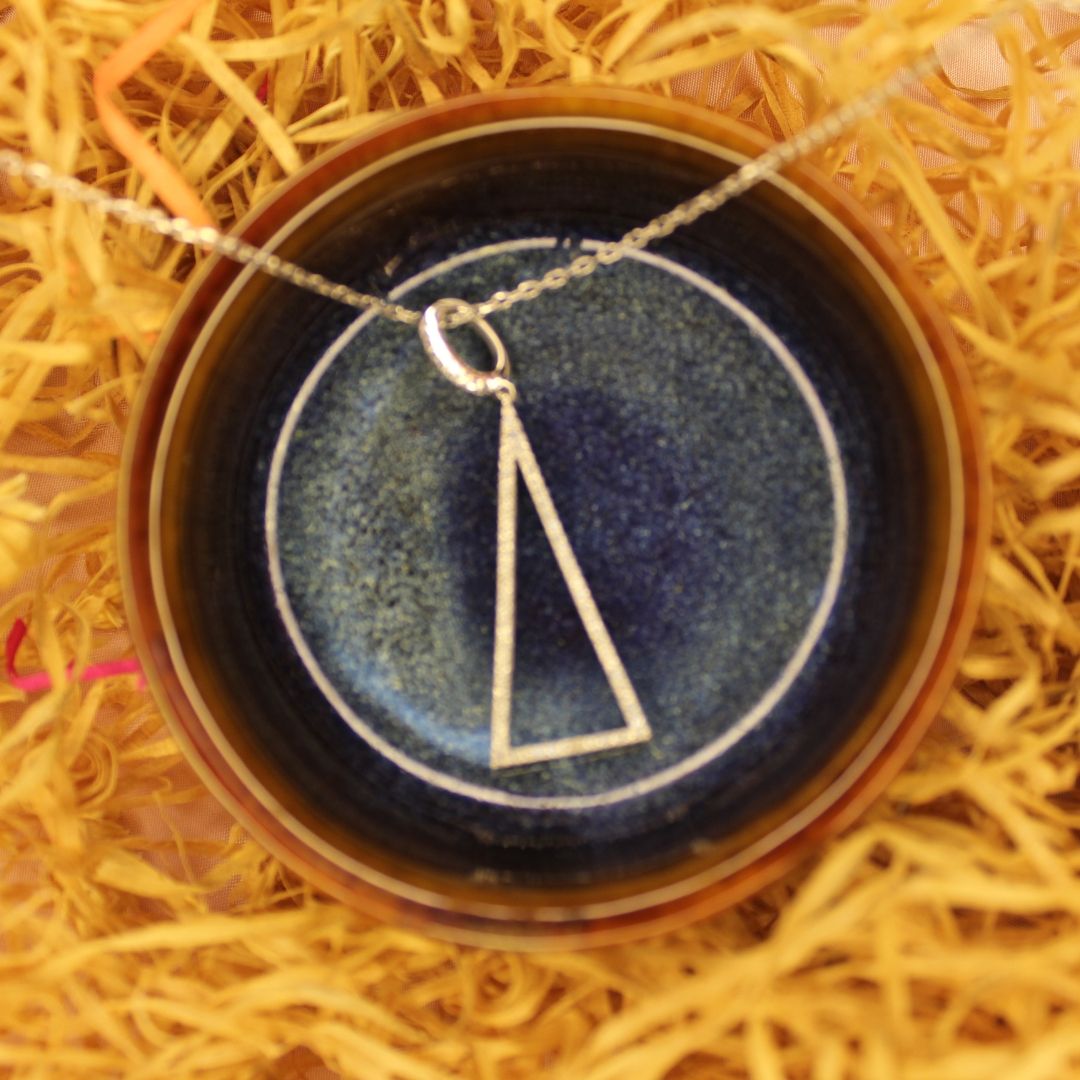 Starlit Pyramid Pendant - 2 only