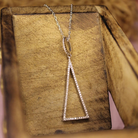 Starlit Pyramid Pendant - 2 only