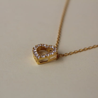 Halo Heart Pendant - 1