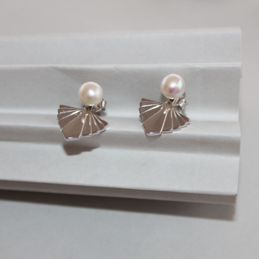 Pearl Studs - 2