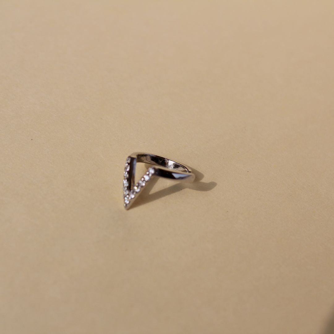 V Cuff Diamond Piercing - 1