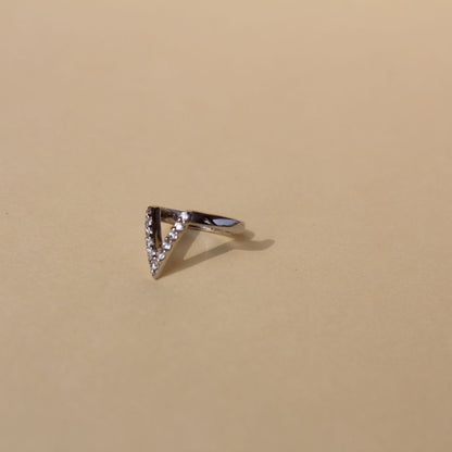 V Cuff Diamond Piercing - 1