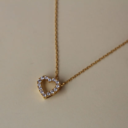 Halo Heart Pendant - 1