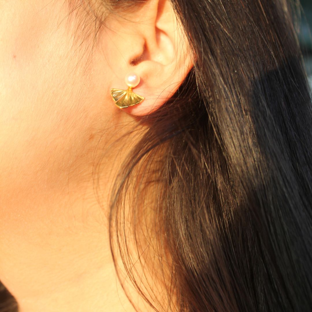 Pearl Studs - 2