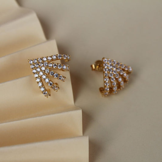 Diamond Wings Earrings