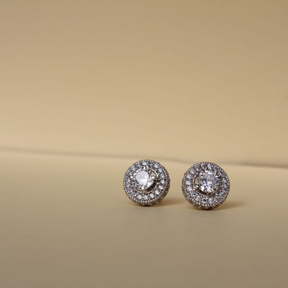 Solitare Diamonds Earrings - 2