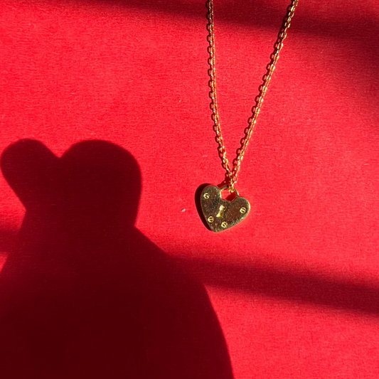 Heart Lock Charm - 2